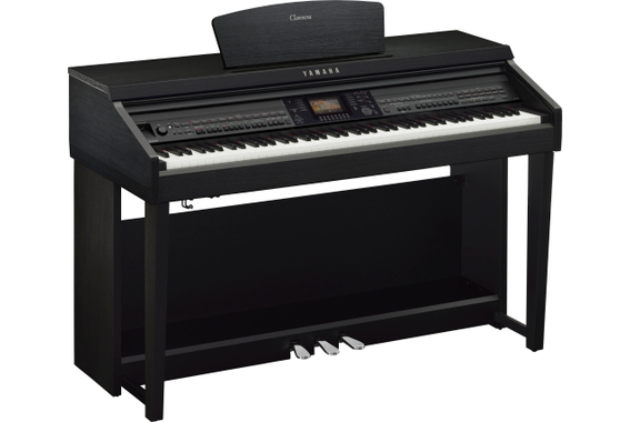Yamaha CVP-701 B Clavinova Digitale Piano Zwart Mat Set image 2