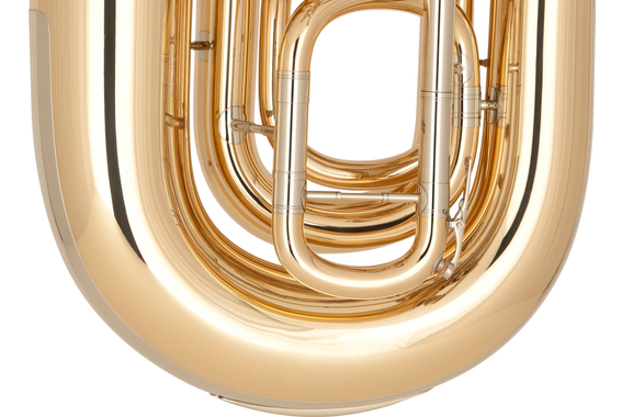 Miraphone Bb-Tuba Model 91 Goudmessing image 2