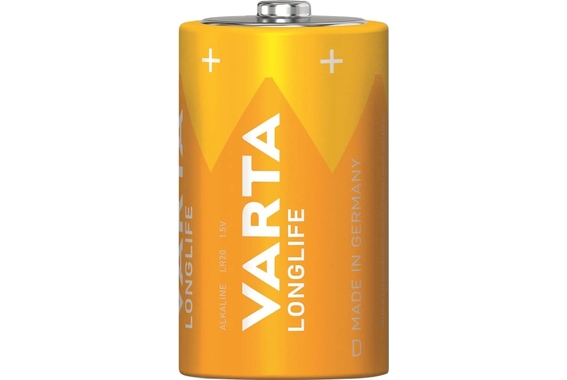 Pack de 2 Piles Mono D Varta Longlife image 2