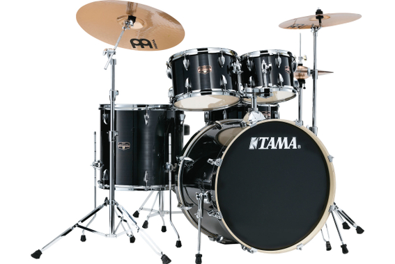 Tama IP52H6W-HBK Imperialstar Drumkit Hairline Black Set incl. Gigbags image 2