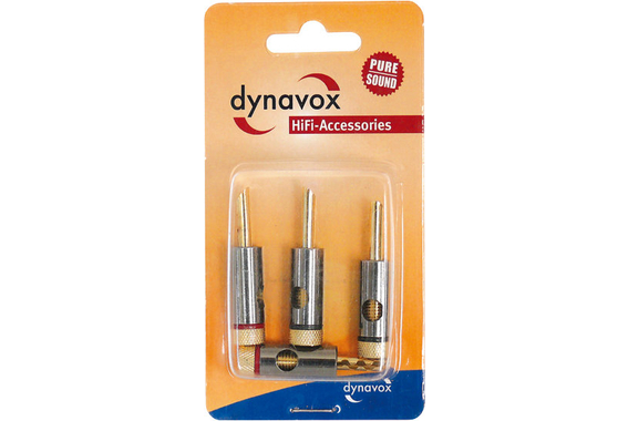 Dynavox Bananenhohlstecker 4er Set image 2