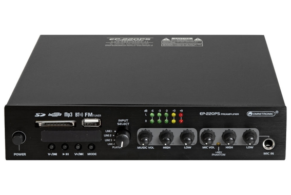 Omnitronic EP-220PS Vorverstärker image 2