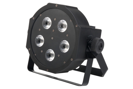 Projecteur Showlite FLP-5x8W Lot de 4 incl. Showlite Master Pro USB, Trépied & Câbles image 2