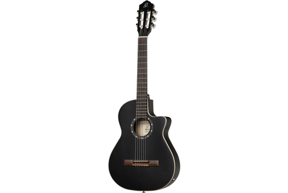 Ortega RCE125SBK-3/4 Satin Black  - Retoure (Zustand: sehr gut) image 2