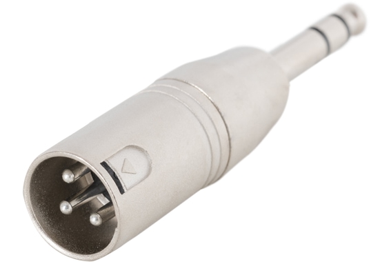 Pronomic AD-JSXM Adapter 6,3mm Stereo-Jack male / XLR male image 2