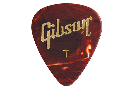 Gibson Tortoise Picks Thin 12er Pack image 2