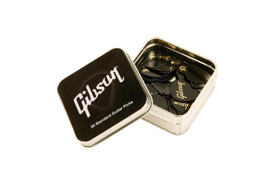 Gibson Pick Tin Medium 50 Stuks image 2