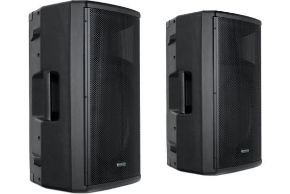 Pronomic E-212 MA Enceinte Active 12" 500 Watts Set Pieds image 2
