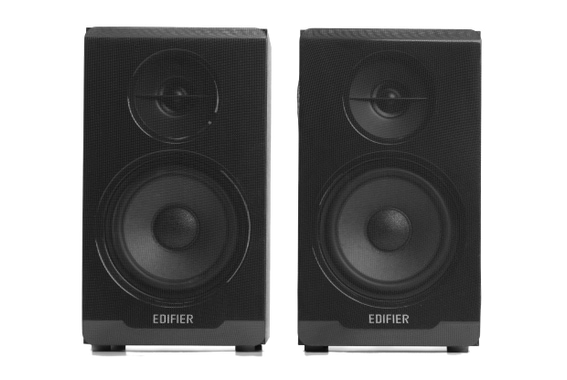 Edifier R33BT Bookshelf Speakers Black Stand Set image 2