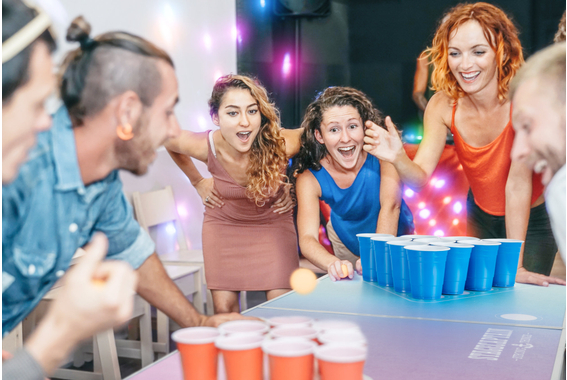 Stagecaptain Beer Pong Tisch "Club" image 2