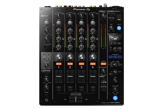 Pioneer DJ DJM-750MK2 + HDJ-X5-K Noir SET image 2