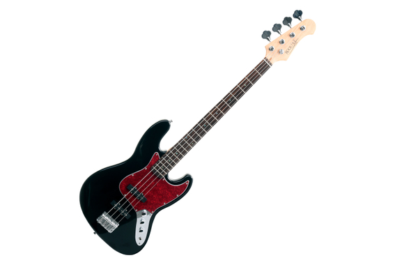 Rocktile Pro JB-30BK 70's Deluxe E-Bass Black Set image 2