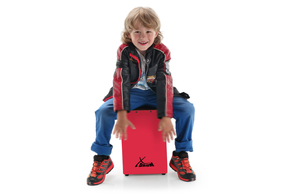 XDrum KC-37RD Kinder-Cajon Rood image 2