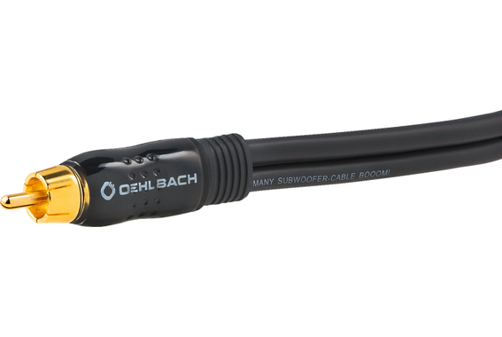 Oehlbach BOOOM! Câble Y-Cinch Subwoofer 10 m image 2