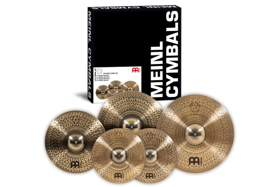 Meinl Pure Alloy Custom Medium Thin Expanded Set + Borsa per Piatti image 2