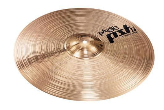 Paiste PST 5 16" Medium Crash + Set de Support Droit image 2