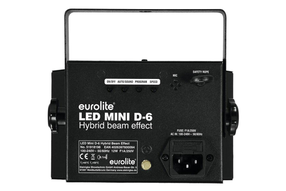 Eurolite LED Mini D-6 Hybrid Effet Lumineux image 2