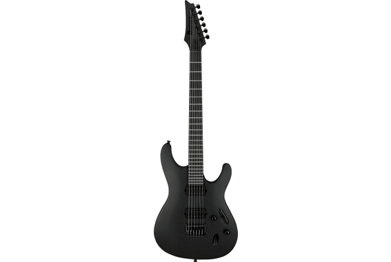 Ibanez S721RB-BKF Iron Label Black Flat image 2