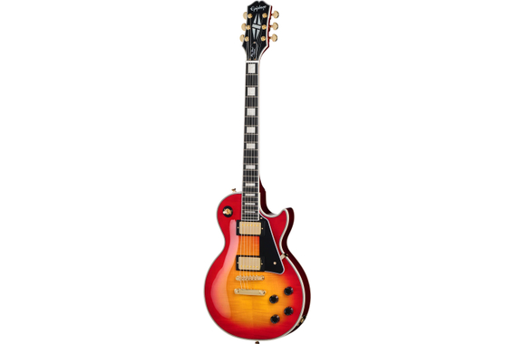 Epiphone Les Paul Custom Figured Heritage Cherry Sunburst image 2