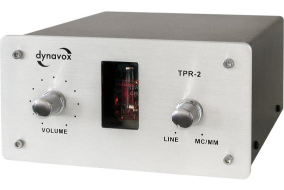 Dynavox TPR-2 Préampli À Lampes Phono Argent image 2