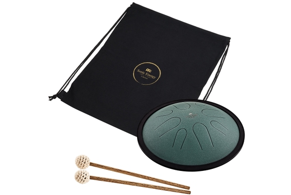 Meinl Sonic Energy 10" Compact Steel Tongue Drum Dunkelgrün image 2