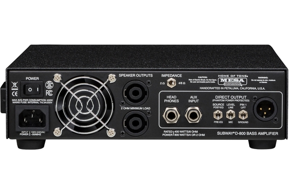 Mesa/Boogie Subway D-800 image 2