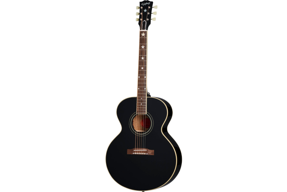 Epiphone J-180 LS Ebony image 2