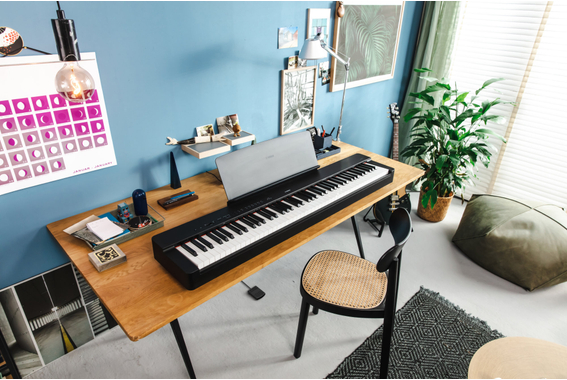 Yamaha P-225B Stagepiano Noir image 2