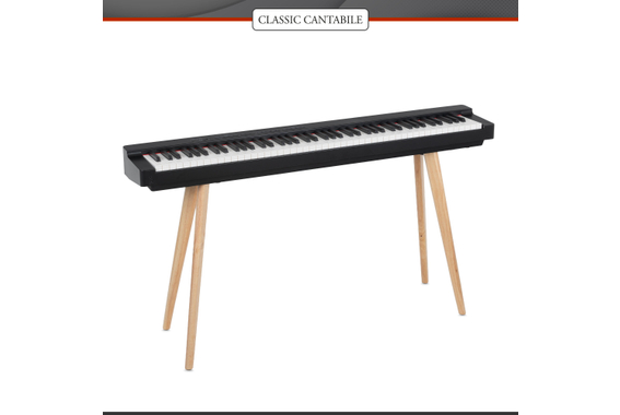 Classic Cantabile SP-316 Stage Piano Set Supporto Nero image 2