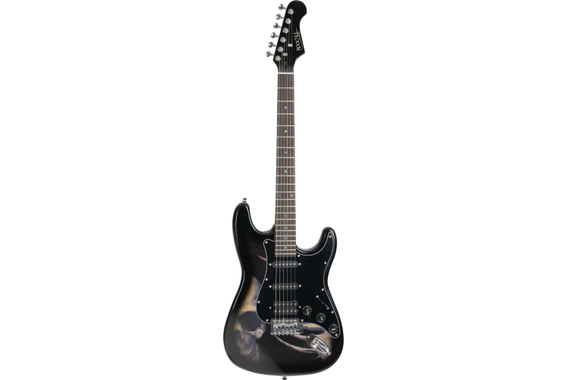 Rocktile Pro ST60-SK E-Gitarre Skull  - Retoure (Zustand: gut) image 2
