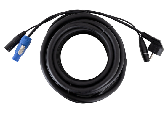 Pronomic Stage EUPPX-10 Cavo Ibrido Euro/Powerplug/XLR Set da 2 image 2