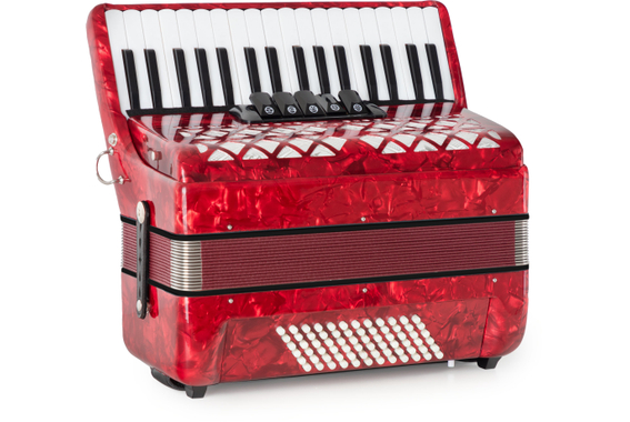 Fisarmonica Classic Cantabile 72 Bass "Secondo V" Rossa image 2