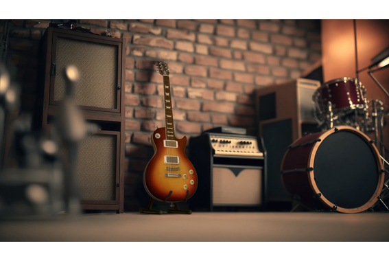 Classic Cantabile Combi Gitaarstandaard E-/A-Gitaar 3x Set image 2