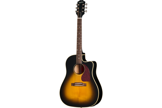 Epiphone J-45 Standard EC Vintage Sunburst image 2