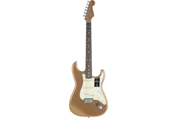 Fender Limited Edition American Professional II CCE Stratocaster Firemist Gold image 2