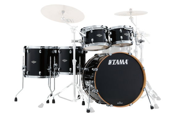Tama MBS52RZS-PBK Starclassic Performer Shellkit Piano Black Set Incl. Fundas image 2