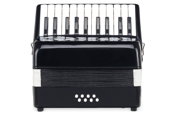 Classic Cantabile Secondo Kinderaccordeon 8 Bass Set Zwart image 2