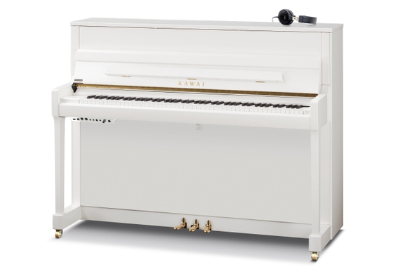 Kawai ATX4 Anytime K-200 WH/P Pianoforte Bianco Lucido Set image 2
