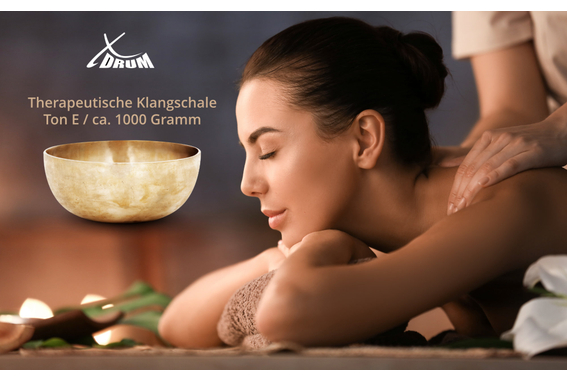 XDrum Therapeutic Klangschale Ton E / 1000 g  - Retoure (Zustand: sehr gut) image 2