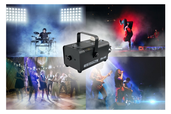 Showlite SN-400 Rookmachine + SPS-121 RGBW Spot + 1 l Fluid Set image 2