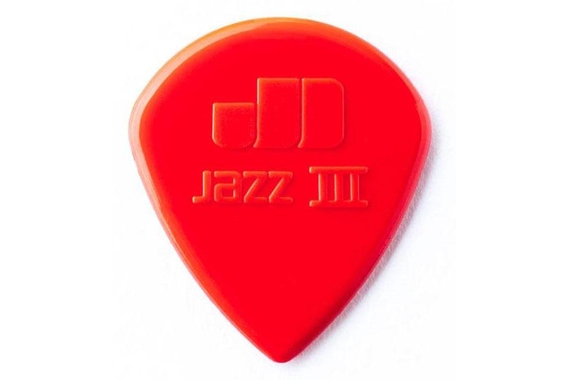Dunlop Nylon Jazz III Picks 1,38 mm Player's Pack Da 6 image 2