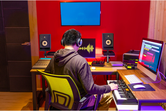 Pronomic SLS-36K BK Supporti da Tavolo con Morsetto per Monitor da Studio image 2