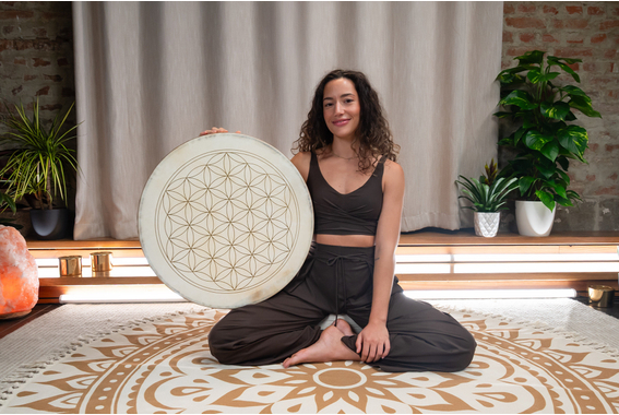 Meinl Sonic Energy WD22FOL 22" Flower of Life Wave Drum  - Retoure (Zustand: sehr gut) image 2