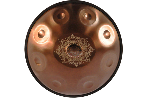 Ugur D-Kurd Minor Handpan Acier Inoxydable Bronze 432 Hz Set image 2