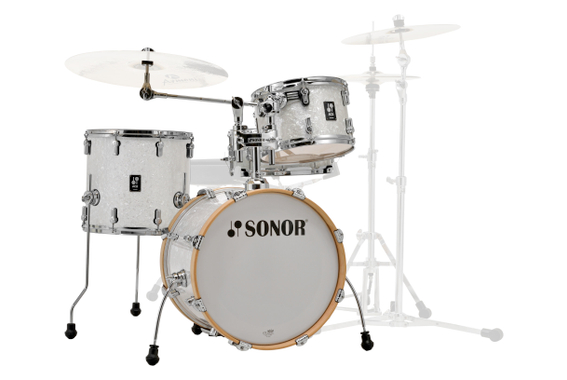 Sonor AQ2 Bop Shell Set White Pearl incl. Hardware image 2