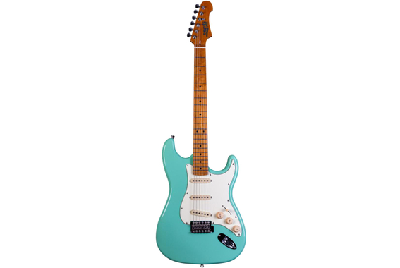 Jet Guitars JS-300 Guitare Électrique Sea Foam Green Set image 2