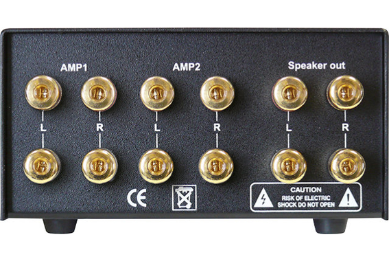 Dynavox AMP-S MKII Amplifier/Speaker Switch Silver image 2
