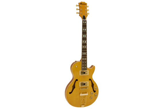 Dimavery LP-600 Chitarra Elettrica Naturale image 2