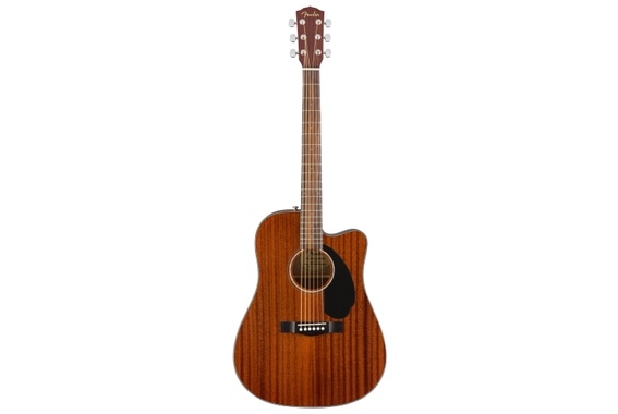 Fender CD-60SCE Westerngitaar All-Mahogany Natural Set image 2