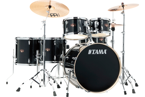 Tama IP62H6W-HBK Imperialstar Drumkit Hairline Black Set incl. Gigbags image 2